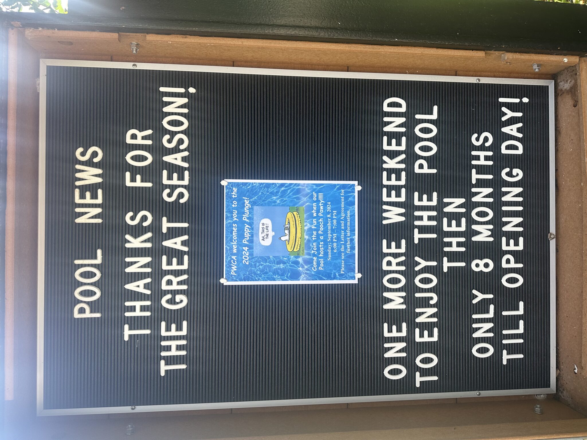 September 2024 Park West Community Association