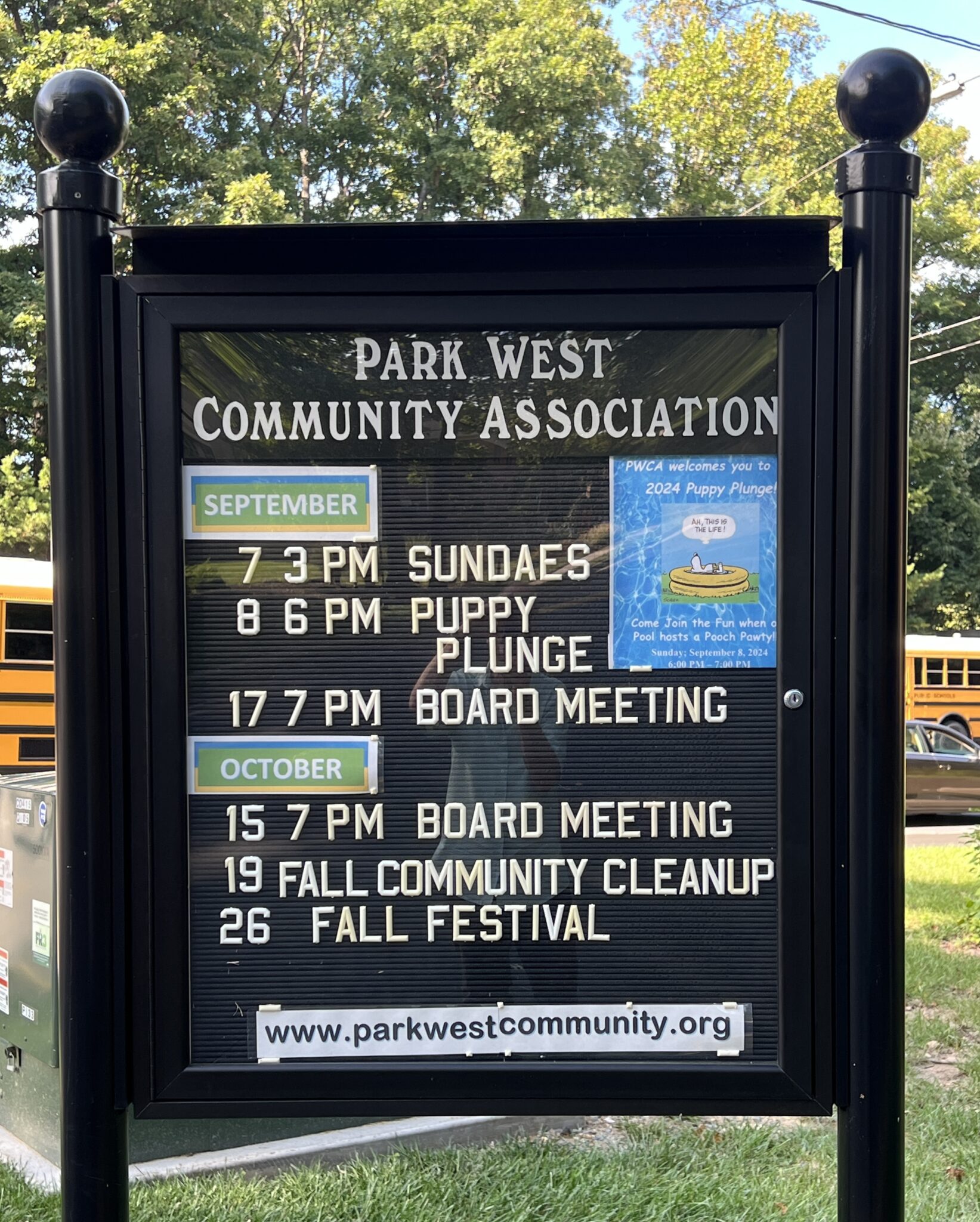 September 2024 Park West Community Association
